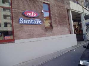 Svetleća reklama  SantaFe